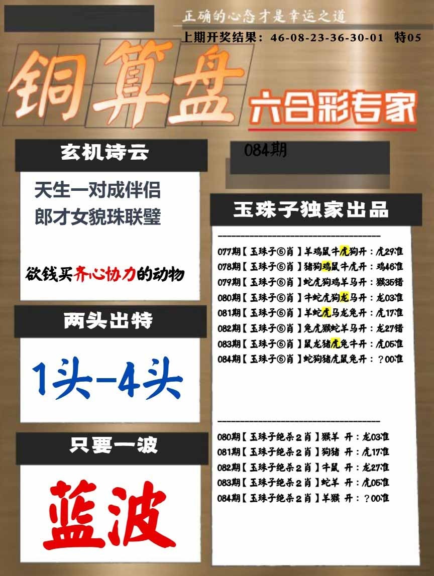 084期白小姐心水[图]